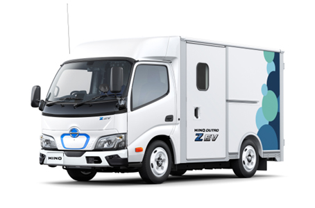 ベースとなる日野デュトロ Z EV